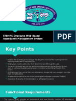 FABHNS Employee Web-Based Attendance Tracking System