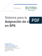 Nro 2. Sistema de Información para La Asignación de Citas en EPS PDF