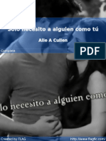 Alie A Cullen - Solo necesito a alguien como tú