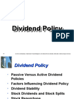 9 - Dividend Policy - Concepts and Application