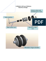 CAMBADA 2013 New Platform Hardware Design: Uniform Rollers With Standard Size O-Rings
