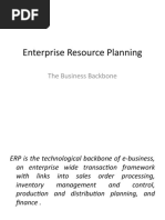 Enterprise Resource Planning