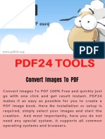Convert Images To PDF Easily Online With PDF24 Tools