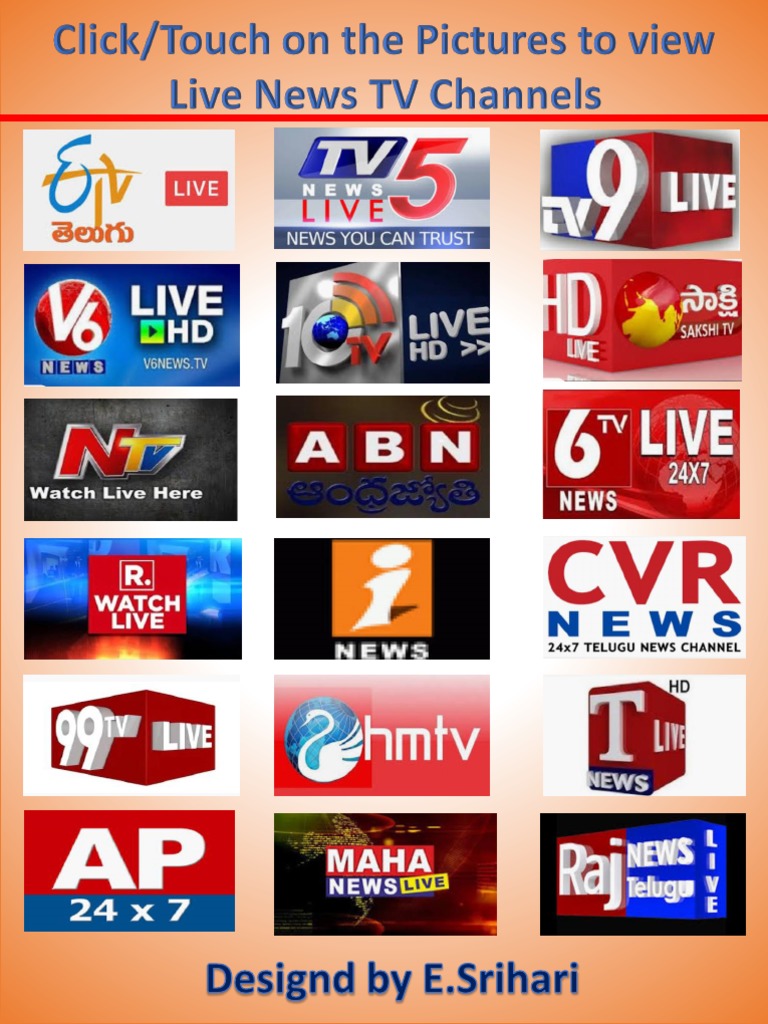 C S Prasad Live News Chanels Pdf
