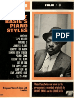 Count Basie - Piano Styles Songbook PDF