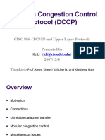 Datagram Congestion Control Protocol (DCCP)