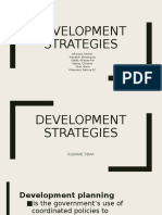 Development Strategies ECO DEV