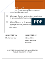 Advanced Statistic Management Notes For MBA.