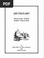 Kinyarwanda English  PDF  English Language  Languages