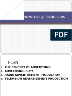 TOPIC 4. Advertising Techniques