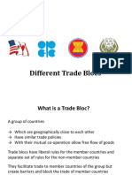 Different Trade Blocs Explained
