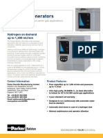 Hydrogen Generators: Hydrogen On Demand Up To 1,300 Ml/min