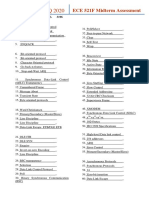 COVID 19 ECQ 2020: ECE 521F Midterm Assessment