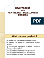 New Product AND New Product Development Process
