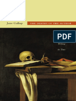 Jane Gallop The Deaths of The Author Reading and Writing in Time PDF