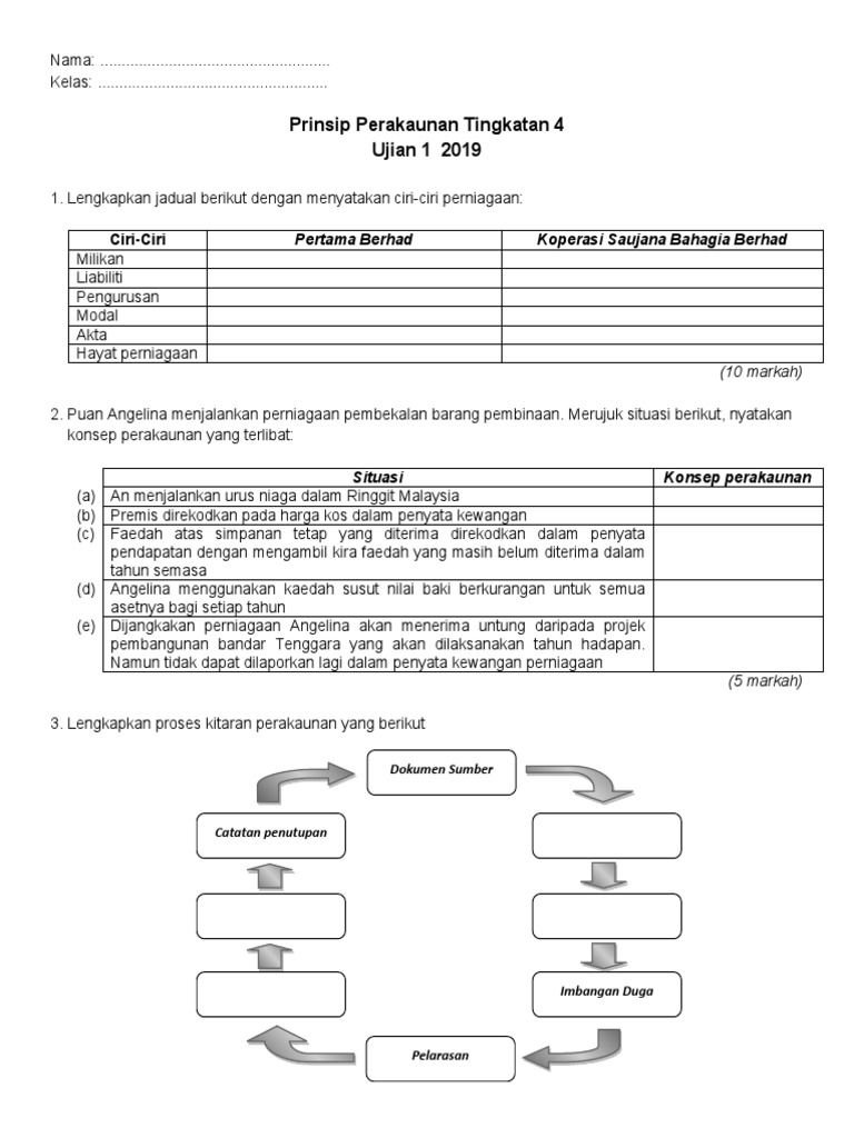 Soalan Ujian Mac Prinsip Akaun Tingkatan 4 Pdf