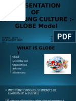 Presentation OF Comparing Culture:-GLOBE Model