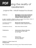Exposing the reality of Qadianism