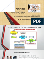 2° Unid Audit Financiera Parte I - Ejecucion y Evidencia PDF