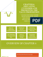 Educating Customer and Promoting The Value Proposition - Chapter 6 - Kelompok 5