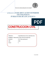 Construccion Civil: Instituto de Educacion Superior Tecnologico Publico de Huancavelica