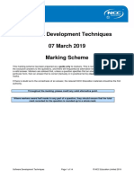 SDT 2019 Mar Exam MS PDF
