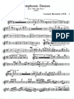 Symphonic Dances: E B Alto Saxophone Leonard Bernstein (1918-)