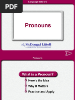 Personal Pronouns