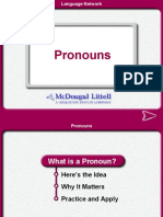 Personal Pronouns