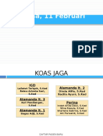 Senin 10-Rabu 12 Februari Laporan Jaga fix