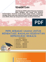 PKPR Sebagai Usaha Untuk Mengatasi Masalah Kesehatan Reproduksi Remaja