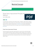 Power Factor Improvement Principle and Correction Methods _ Electrical Concepts