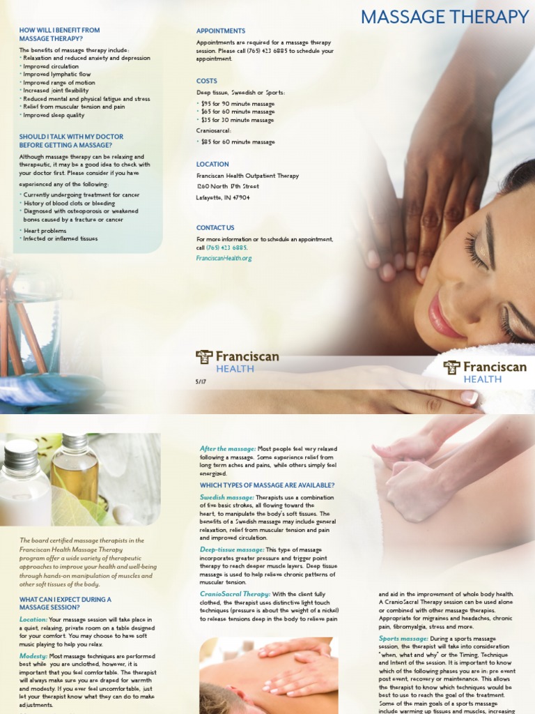 Massage Therapy Lafayette PDF | PDF | Manual Therapy | Massage