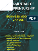 Fundamentals of Entrepreneurship: Business Model Canvas