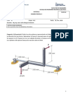 2020 1 EXAMEN PARCIAL 2 de Estática PFA - AA1 PDF