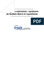 20. Paralysies extensives  syndrome de Guillain-Barré et myasthénie