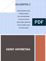 DERET ARITMATIKA