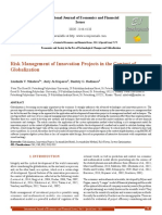 Risk Management of Innovation Projects in The Context of Globalization