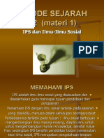 IPS dan Ilmu Sosial (1)