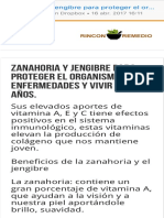 Zanahoria y Jengibre para Proteger El Organismo de Enfermedades y Vivir Más Años. - El Rincón Del Remedio