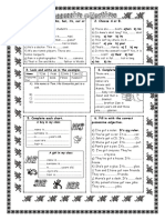 Task 2-Possessive Adjectives Worksheet PDF