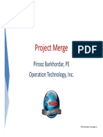 Project Merge: Pirooz Barkhordar, PE Operation Technology, Inc. P Gy