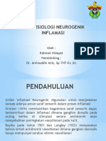 Patofisiologi Neurogenik Inflamasi