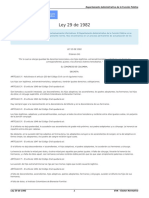 Ley 29 de 1982 PDF