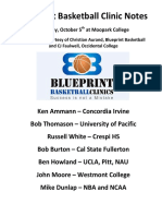 College Basketball Practice Plan Free PDF Template Download