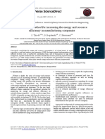 A Systematic Method For Increasing The Energy and Resource Efficiency in Manufacturing Companies