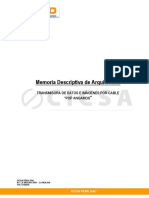 Modelo de Memoria Descriptiva Arquitectura PDF