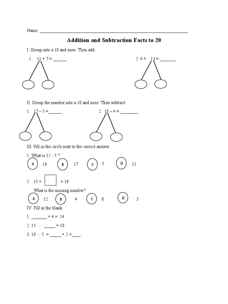 Math Assessment Week 2 | PDF
