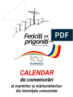 Calendar Marturisitori 1