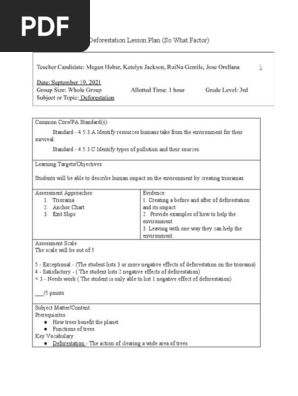 so what factor lesson plan 